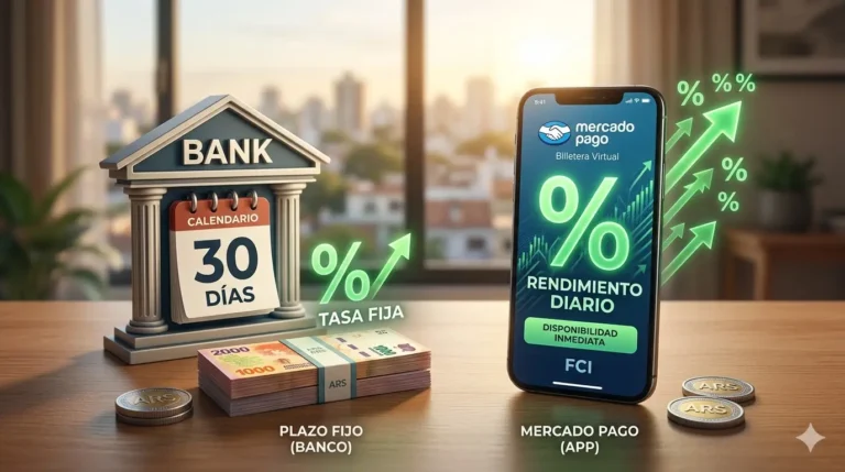 Plazo fijo vs mercado pago rinde más