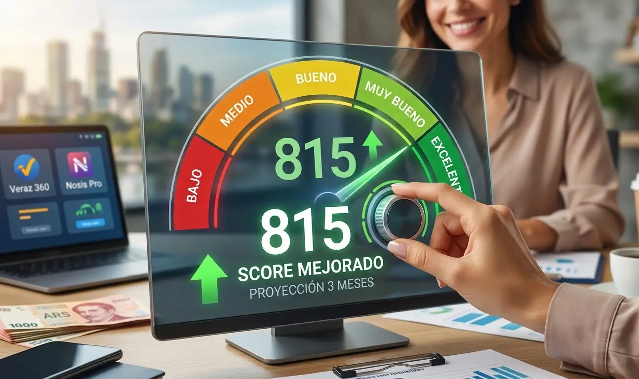 Cómo subir score crediticio Argentina